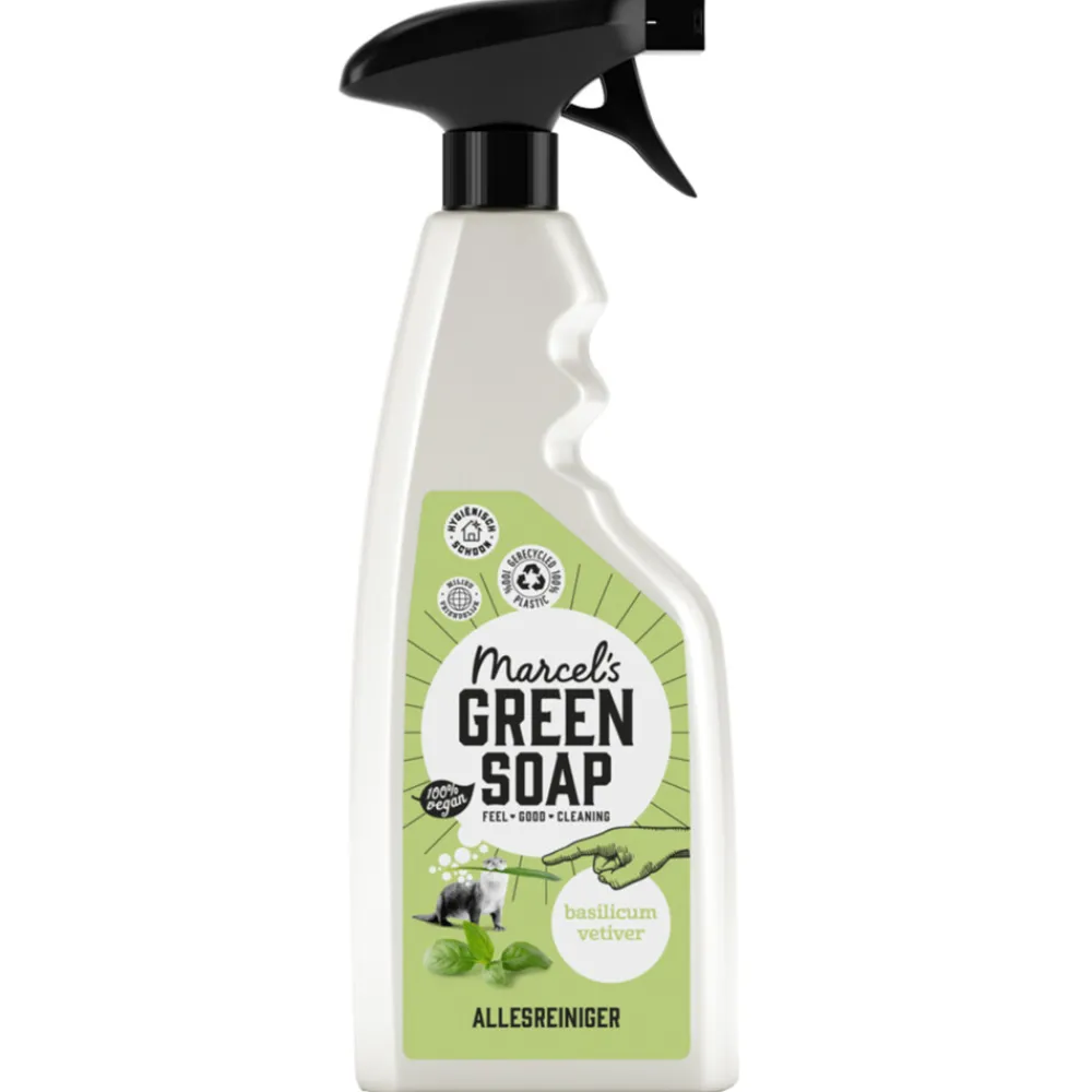 Allesreiniger<Marcels Green Soap Marcel's Green Soap Allesreiniger Spray Basilicum & Vetiver Gras 500 ml