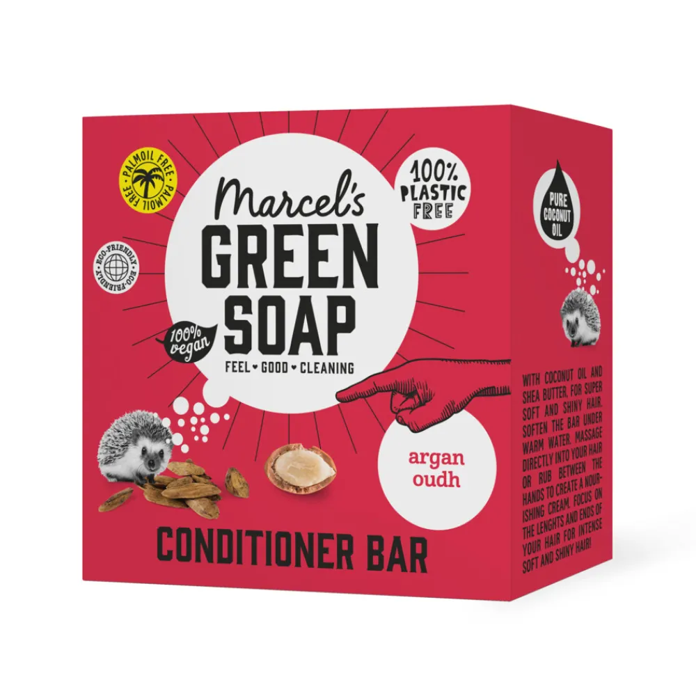 Conditioner<Marcels Green Soap Marcel's Green Soap Conditioner Bar Argan & Oudh 60 gr