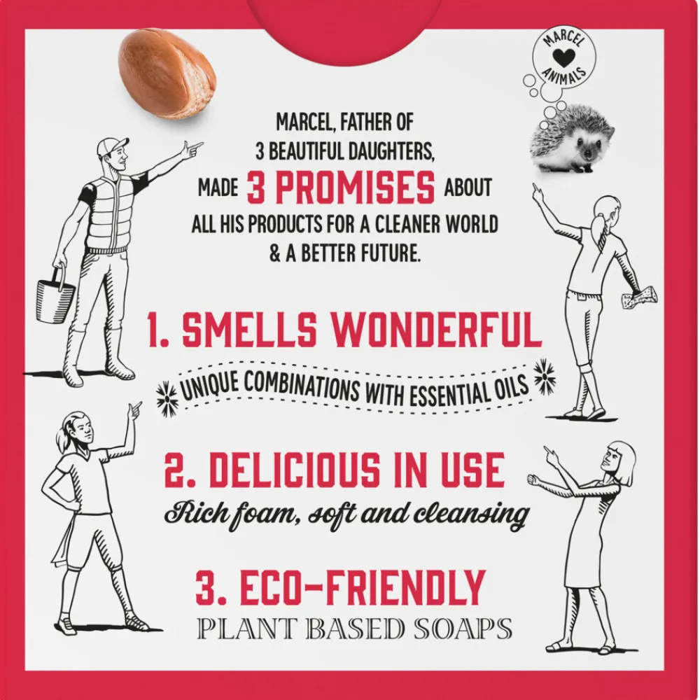 Conditioner<Marcels Green Soap Marcel's Green Soap Conditioner Bar Argan & Oudh 60 gr