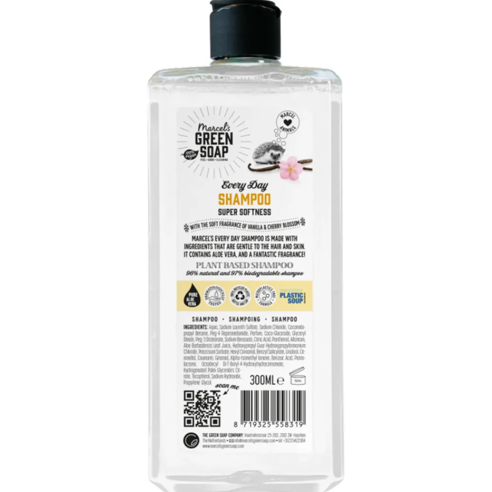 Hot Marcel's Green Soap Douchegel Vanille & Kersenbloesem 300 ml Bad & Douche