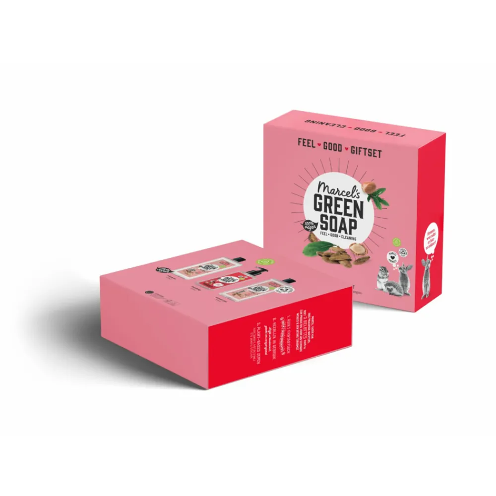 Clearance Marcel's Green Soap Giftbox Argan & Oudh 3 stuks Bad & Douche