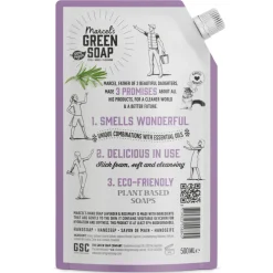 Handverzorging<Marcels Green Soap Marcel's Green Soap Handzeep Lavendel & Rozemarijn Navul Stazak 500 ml