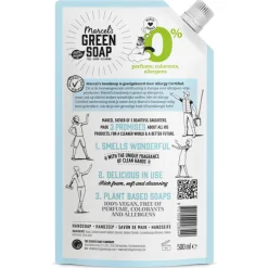 Keukenartikelen<Marcels Green Soap Marcel's Green Soap Handzeep 0% Navulling 500 ml