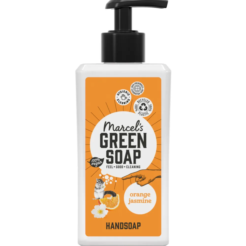 Outlet Marcel's Green Soap Handzeep Sinaasappel & Jasmijn 250 ml Keukenartikelen