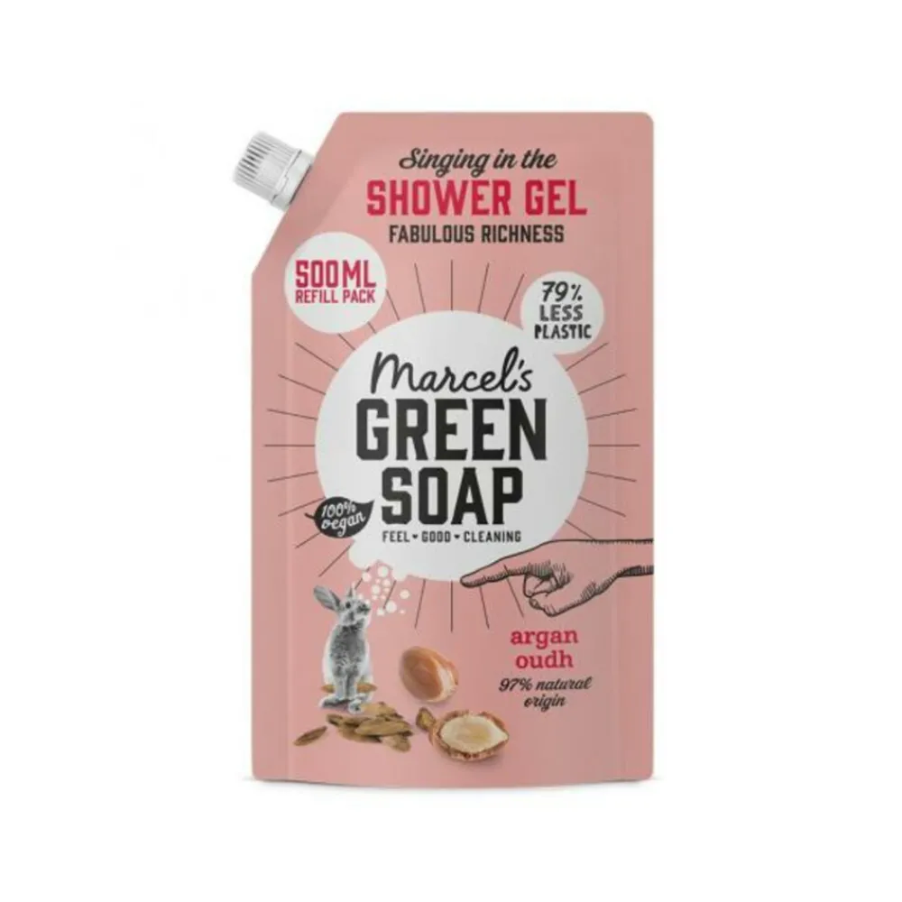 Bad & Douche<Marcels Green Soap Marcel's Green Soap Shower Gel Navulling Argan & Oudh 500 ml