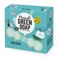 Clearance Marcel's Green Soap Toiletblok Munt & Eucalyptus Toiletartikelen