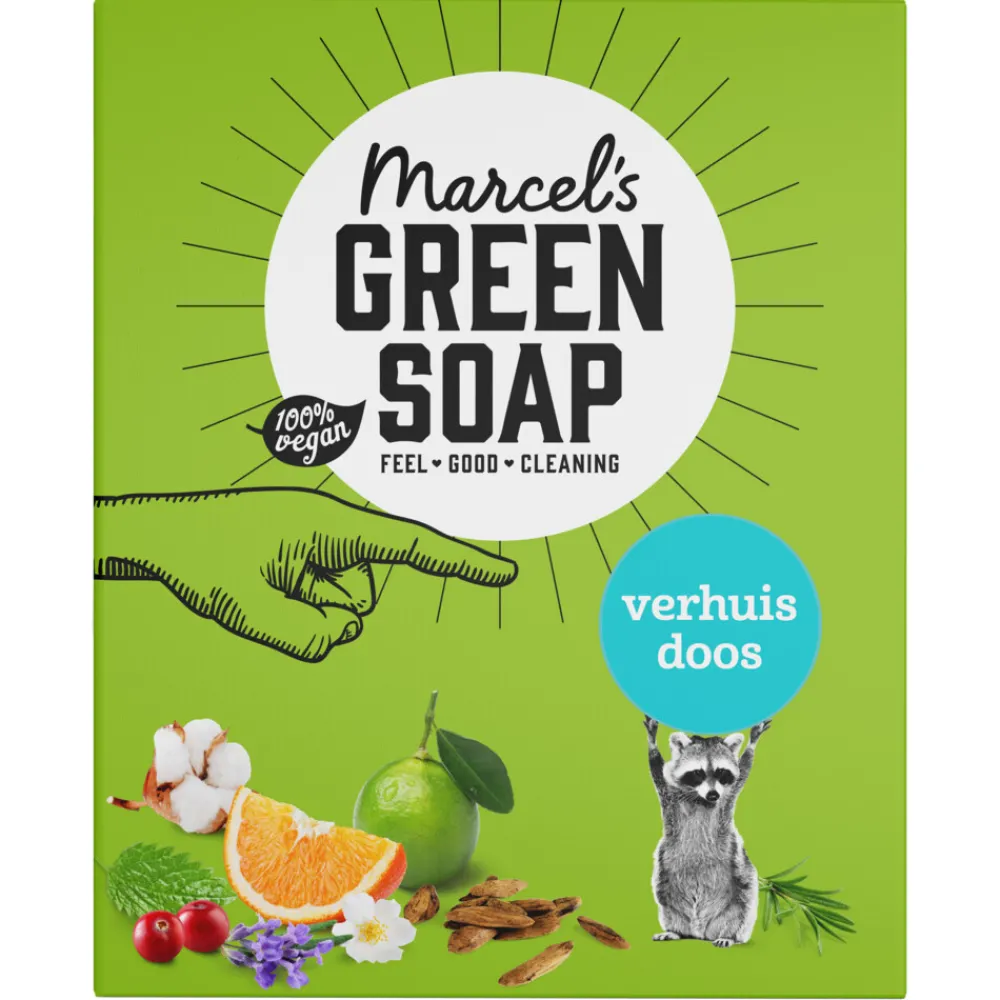 Keukenartikelen<Marcels Green Soap Marcel's Green Soap Verhuisdoos 8 x 1 stuk
