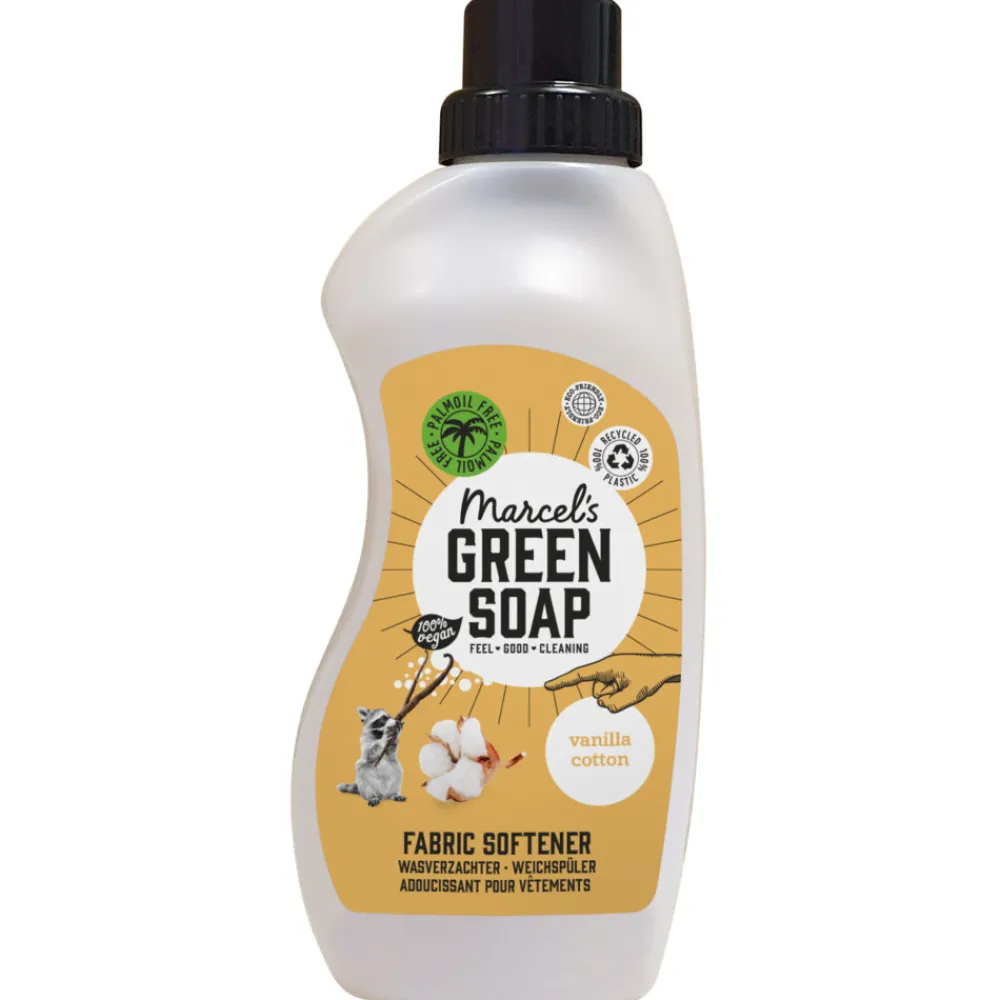 Wasverzachter<Marcels Green Soap Marcel's Green Soap Wasverzachter Katoen & Vanilla 30 Wasbeurten 750 ml