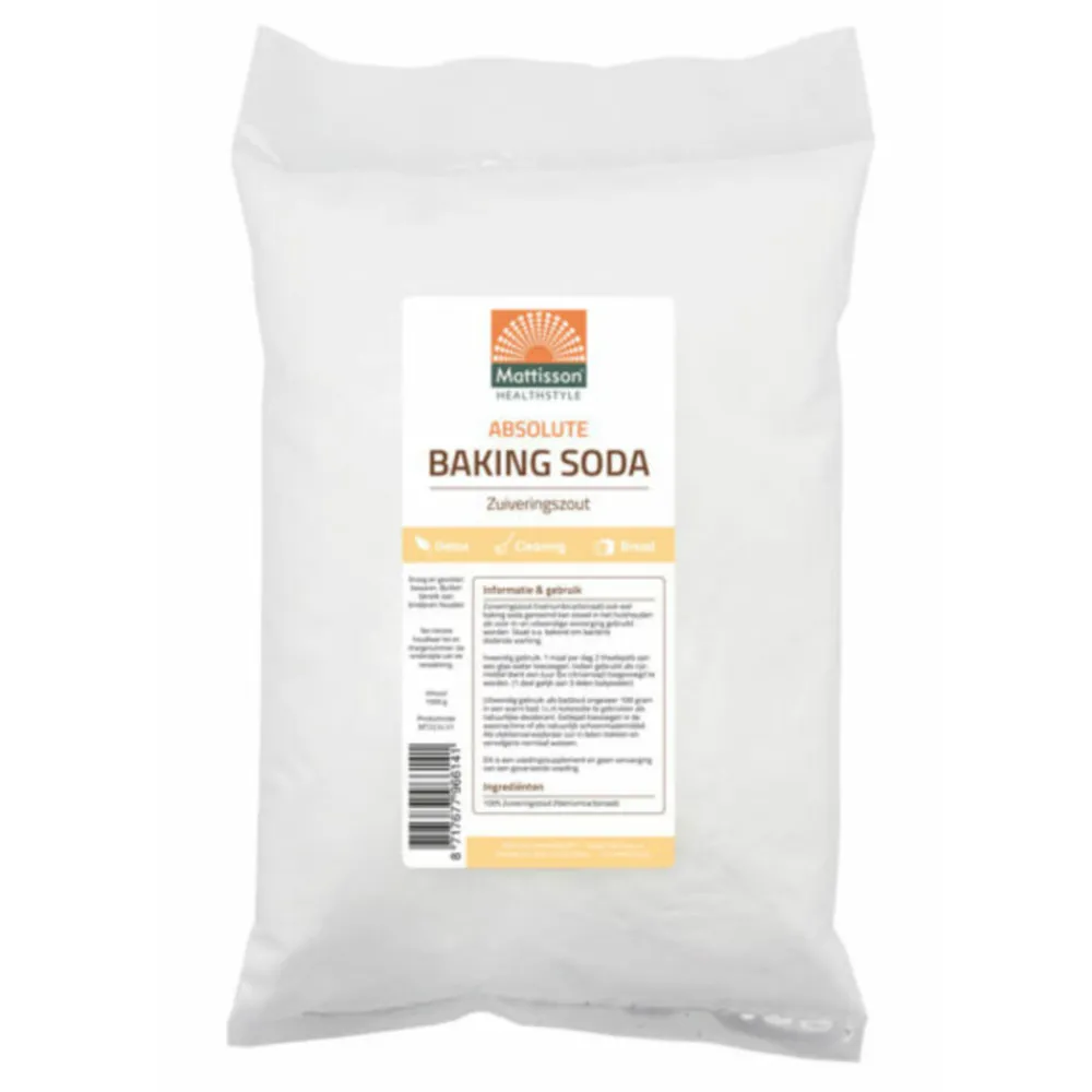 Baking Soda Zuiver Navulling 1 kg^Mattisson Outlet