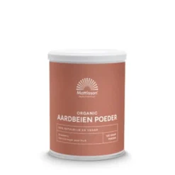 Biologische Aardbeien Poeder Gevriesdroogd 125 gr^Mattisson