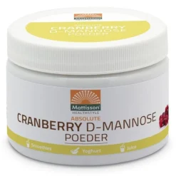 Cranberry D-Mannose Poeder 100 gr^Mattisson New