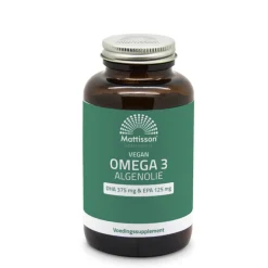 Best HelathStyle Vegan Omega 3 Algenolie 375 DHA 125 EPA 180 vegacapsules Speciale Bestanddelen