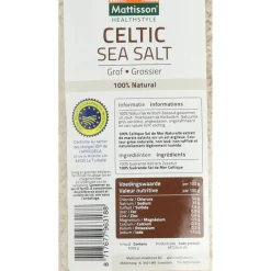 New Keltisch Zeezout 1 kg Kruiden