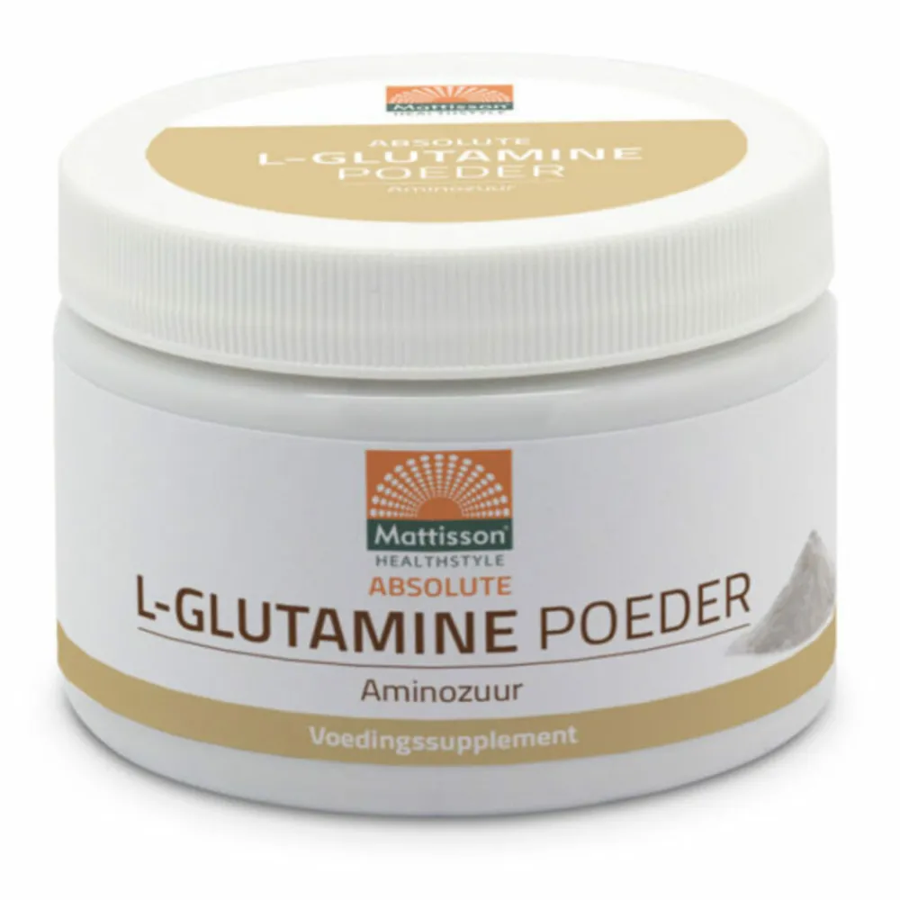 Online L-Glutamine Poeder 250 gr Speciale Bestanddelen