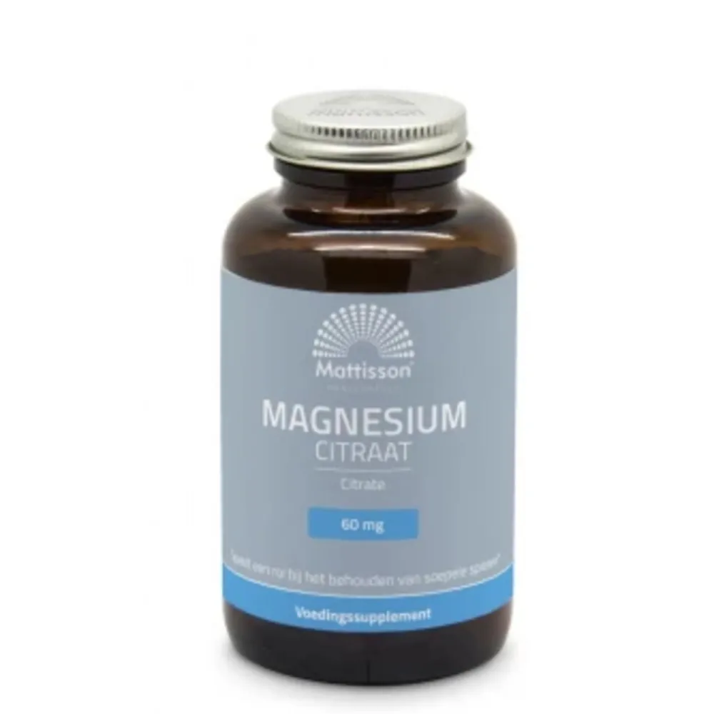 New Magnesium Citraat 180 vegacapsules Mineralen
