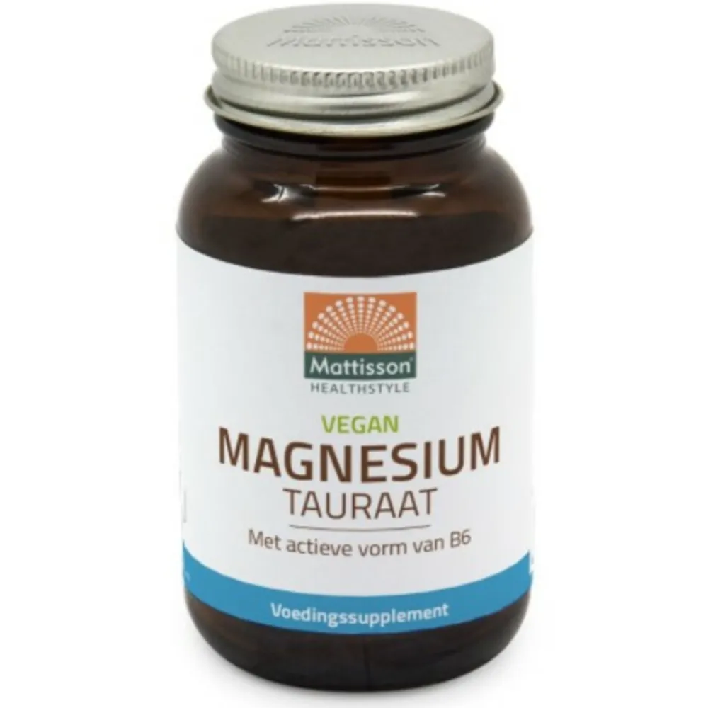 Clearance Magnesium Tauraat Vegan 120 vegacapsules Mineralen