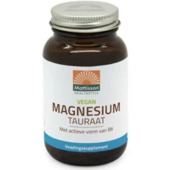 Discount Magnesium Tauraat Vegan 60 vegacapsules Mineralen