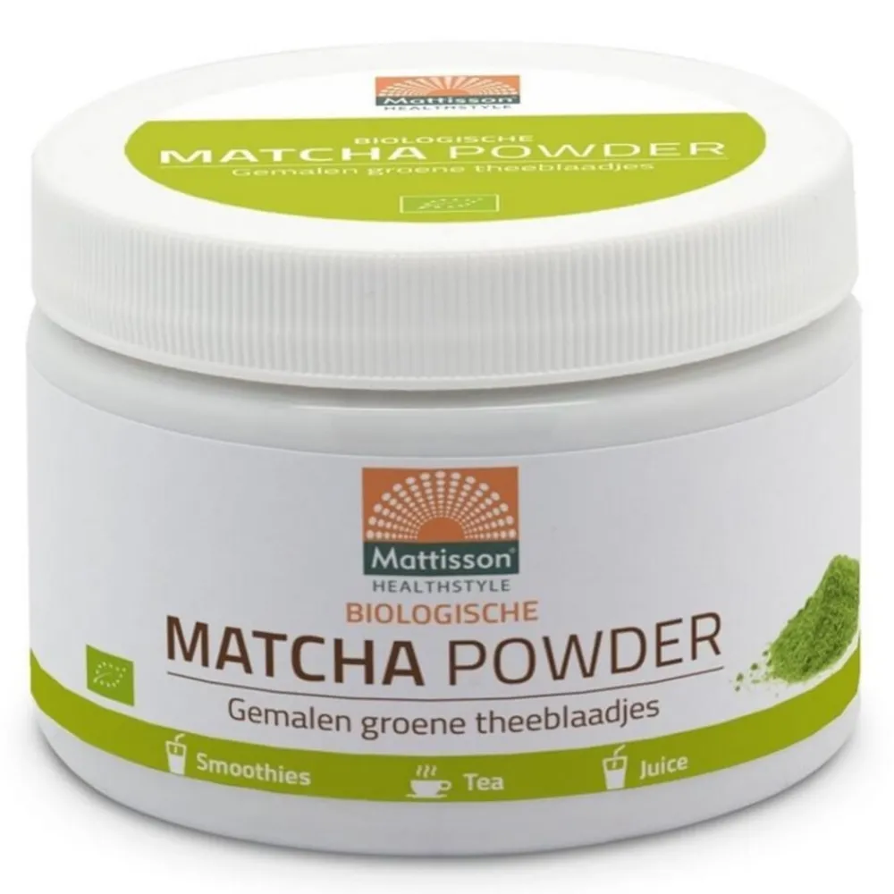 Superfoods<Mattisson Matcha Poeder 125 gr