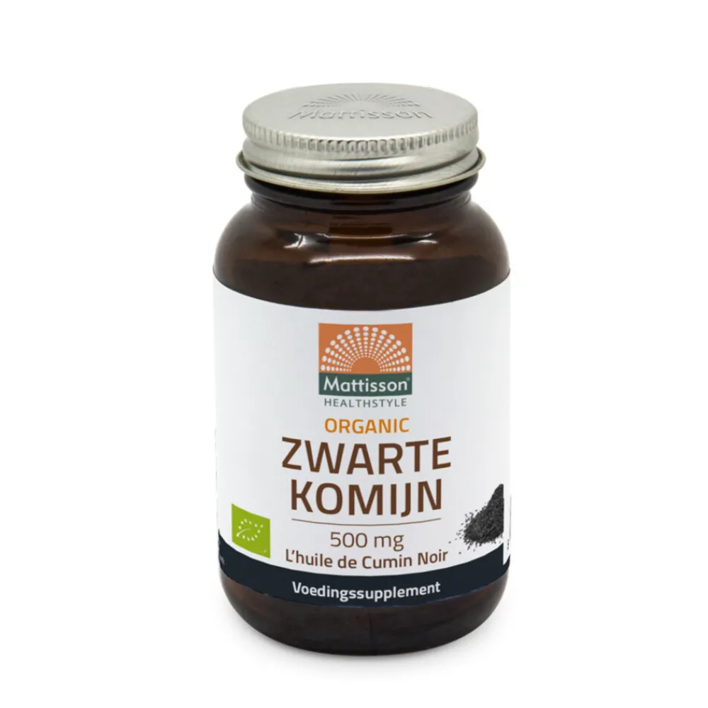 Best Zwarte Komijn 500 mg Bio 90 capsules Speciale Bestanddelen
