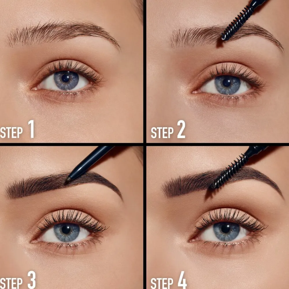 New Brow Shaper Wenkbrauwpotlood 030 Deep Brown Wenkbrauwpotlood