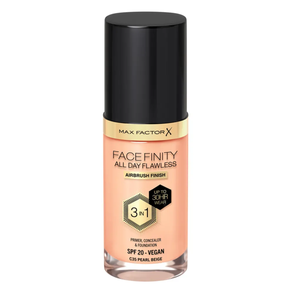 Facefinity All Day Flawless Foundation C35 Pearl Beige 34 ml^Max Factor
