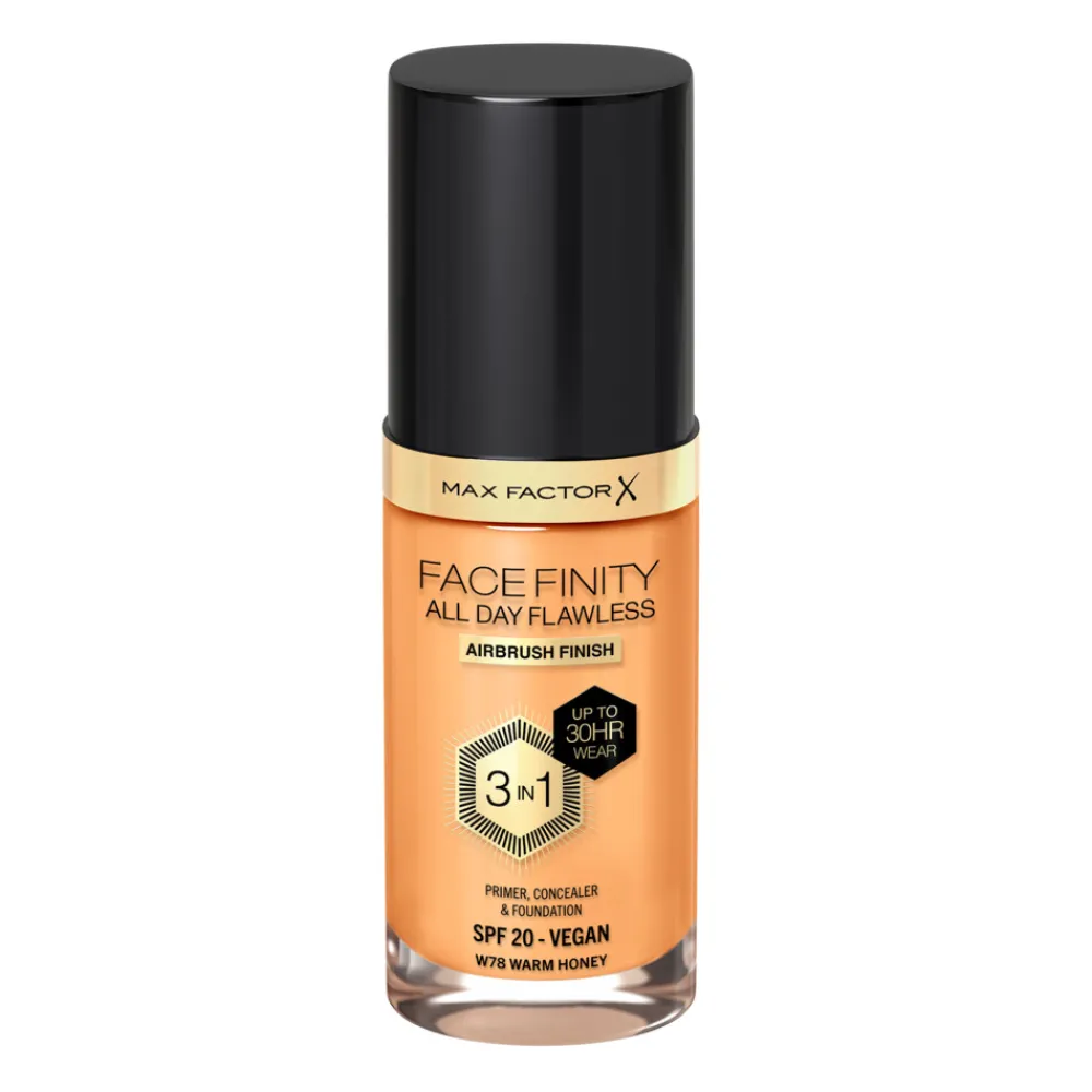 Discount Facefinity All Day Flawless Foundation W78 Warm Honey 34 ml Foundation