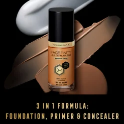 Discount Facefinity All Day Flawless Foundation W78 Warm Honey 34 ml Foundation
