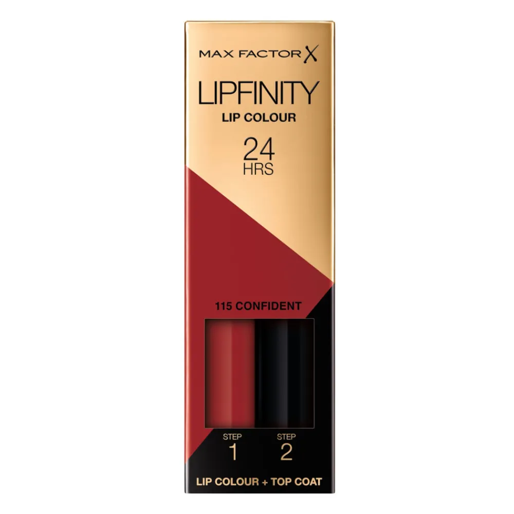 Liquid Lipstick<Max Factor Lipfinity Liquid Lipstick Confident 115 2.30 ml