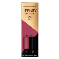 Lipfinity Liquid Lipstick Sweet 055 2.30 ml^Max Factor Discount
