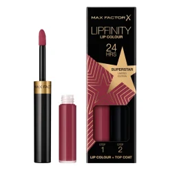 Lipfinity Liquid Lipstick Limited Edition 086 Superstar 2,3 ml^Max Factor Clearance
