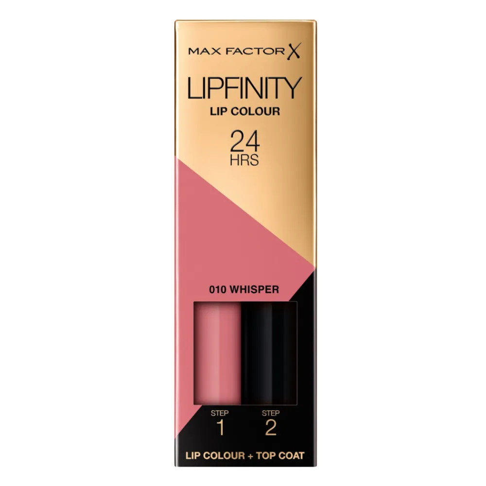 Lipfinity Liquid Lipstick Whisper 010 2.30 ml^Max Factor Hot