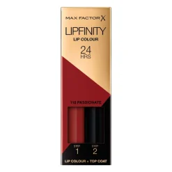Lipfinity Liquid Lipstick 110 Passionate^Max Factor Clearance