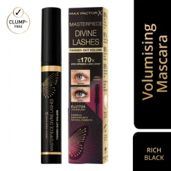 Masterpiece Divine Lashes Volumising Mascara Rich Black 8 ml^Max Factor