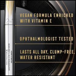 Masterpiece 2in1 Lash Wow Mascara 001 Black 8 ml^Max Factor Sale