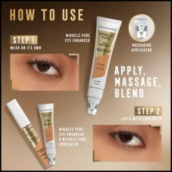 Concealer<Max Factor Miracle Pure Eye Enhancer Concealer 04 Honey 10 ml