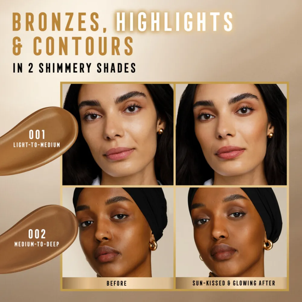 Miracle Pure Golden Glow Bronzer Medium-to-Deep 15 ml^Max Factor Discount