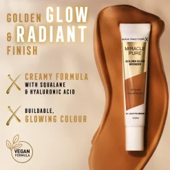 Miracle Pure Golden Glow Bronzer Medium-to-Deep 15 ml^Max Factor Discount