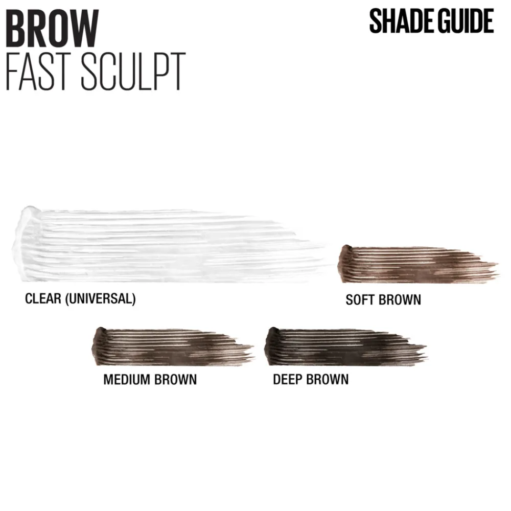 Wenkbrauwgel<Maybelline Brow Fast Sculpt Wenkbrauwgel 10 Clear 6 ml