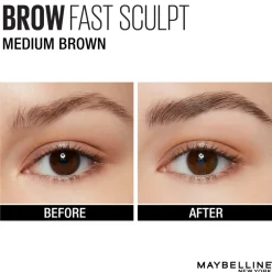 Wenkbrauwgel<Maybelline Brow Fast Sculpt Wenkbrauwgel 04 Medium Brown 6 ml