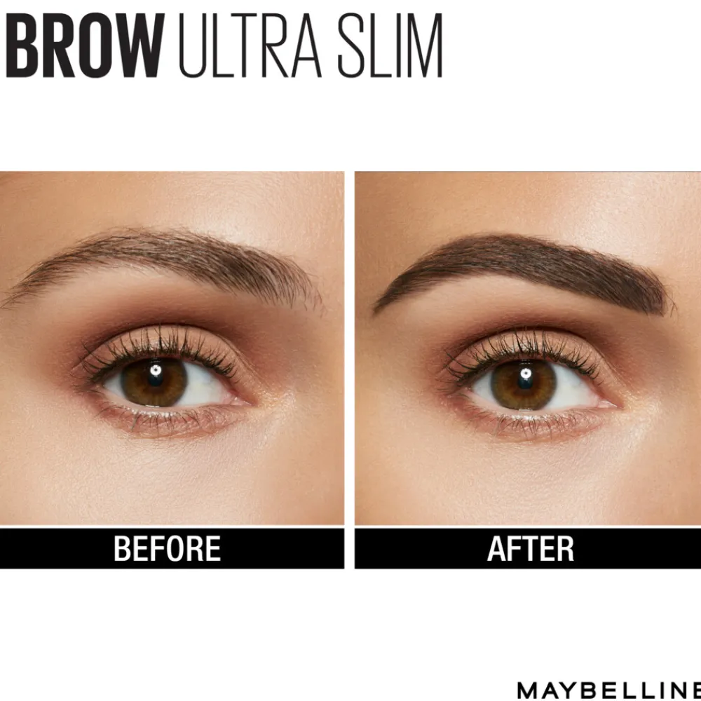 Wenkbrauwpotlood<Maybelline Brow Ultra Slim Wenkbrauwpotlood 04 Medium Brown