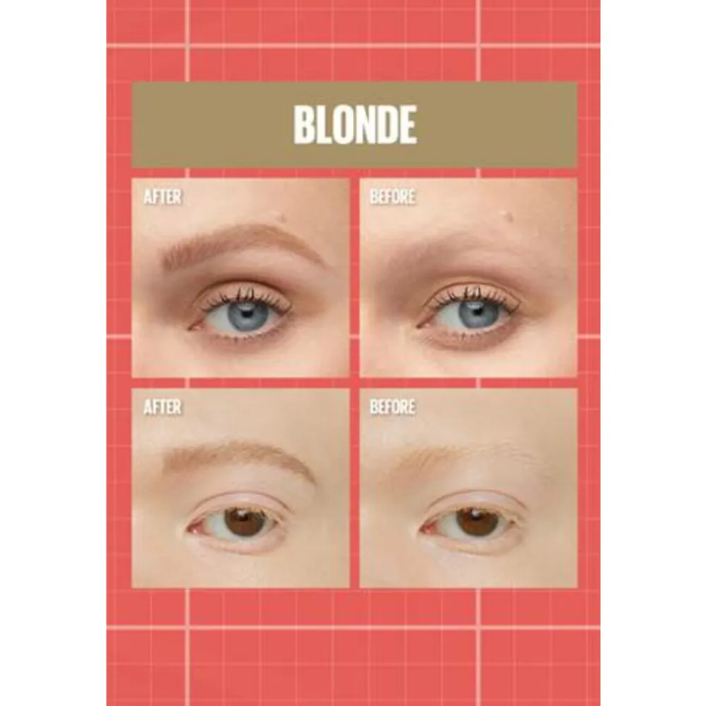 Wenkbrauwpotlood<Maybelline Build-A-Brow Wenkbrauwpotlood en Gel 250 Blonde