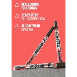 Wenkbrauwpotlood<Maybelline Build-A-Brow Wenkbrauwpotlood en Gel 250 Blonde