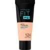 Discount Fit Me Matte + Poreless Foundation 124 Soft Sand Foundation