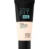 Online Fit Me Matte + Poreless Foundation 102 Fair Ivory Foundation