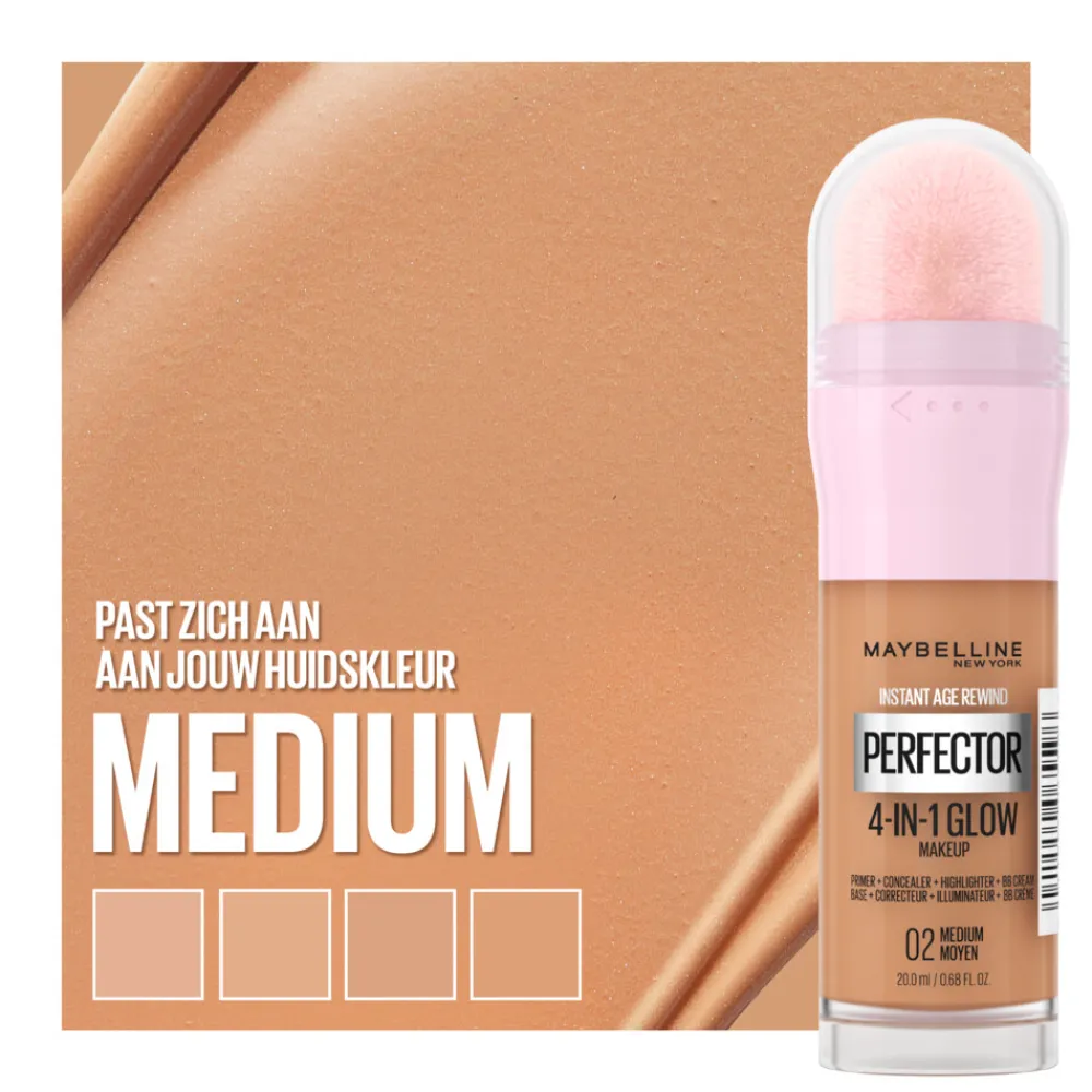 Sale Instant Anti-Age Perfector 4-in-1 Glow Concealer 02 Medium Moyen 20 ml Concealer