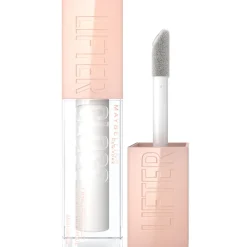 Lipgloss<Maybelline Lifter Gloss Lipgloss 1 Pearl Transparant 1 stuk