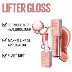 Lifter Gloss Lipgloss 3 Moon Roze 1 stuk^Maybelline Clearance