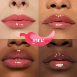 Lipgloss<Maybelline Lifter Plump Lipgloss 004 Red Flag 5,4 ml