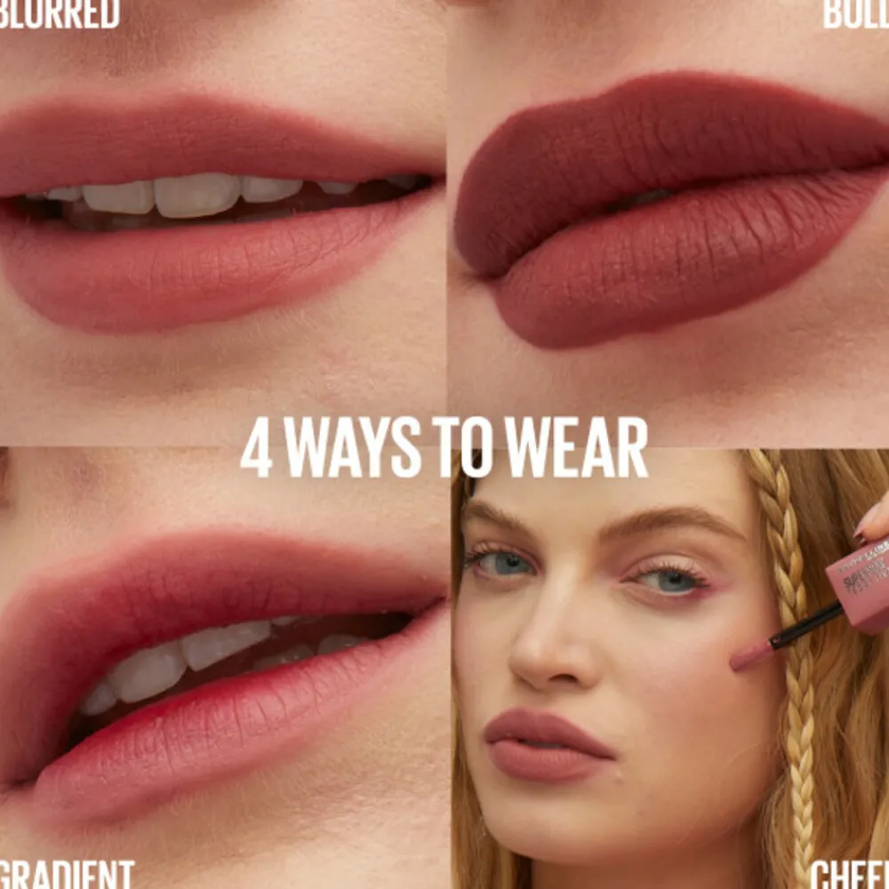 SuperStay Teddy Lipstick 10 Current Mood 5 ml^Maybelline Outlet