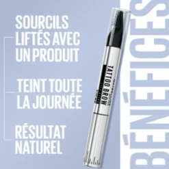 Wenkbrauwpotlood<Maybelline Tattoo Brow Lift Stick Wenkbrauwpotlood 02 Soft Brown